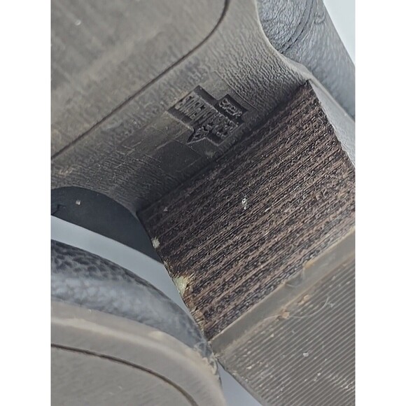 Fergalicious by Fergie Womens 6.5 M Black Zip Up Ankle Booties - Picture 8 of 10